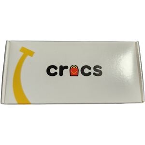 2024 McDonald's Toy #7 CROCS White Character Crocs Toy
